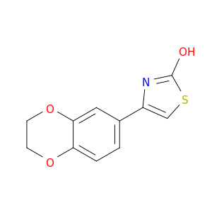 4-(2,3-dihydrobenzo[b][1,4]dioxin-7-yl)thiazol-2-ol