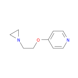 Pyridine,4-[2-(1-aziridinyl)ethoxy]-