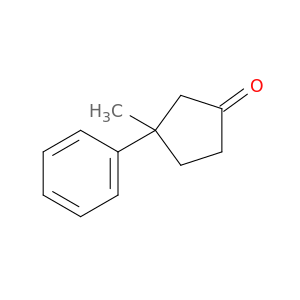 Cyclopentanone, 3-methyl-3-phenyl-