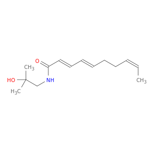 2,4,8-Decatrienamide, N-(2-hydroxy-2-methylpropyl)-, (2E,4E,8Z)-