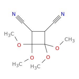 1,2-Cyclobutanedicarbonitrile, 3,3,4,4-tetramethoxy-