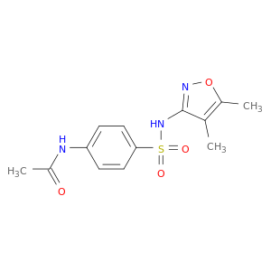 N-(4-(N-(4,5-Dimethylisoxazol-3-yl)sulfamoyl)phenyl)acetamide