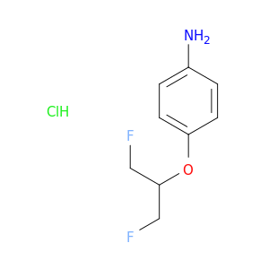 Benzenamine,4-[2-fluoro-1-(fluoromethyl)ethoxy]-