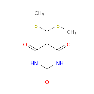 2,4,6(1H,3H,5H)-Pyrimidinetrione, 5-[bis(methylthio)methylene]-