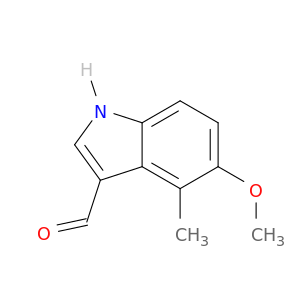 5-甲氧基-4-甲基吲哚-3-甲醛