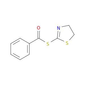 Benzenecarbothioic acid, S-(4,5-dihydro-2-thiazolyl) ester