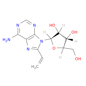 Adenosine, 8-ethenyl-