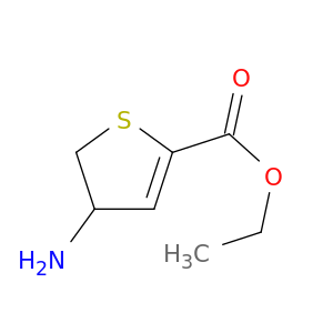 2-Thiophenecarboxylic acid, 4-amino-4,5-dihydro-, ethyl ester