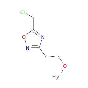 5-(氯甲基)-3-(2-甲氧基乙基)-1,2,4-恶二唑