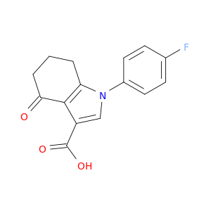 1-(4-Fluorophenyl)-4-oxo-4,5,6,7-tetrahydro-1H-indole-3-carboxylic acid