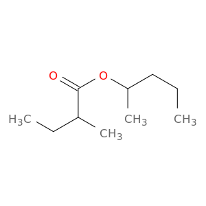 Butanoic acid, 2-methyl-, 1-methylbutyl ester