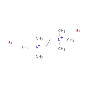 1,2-Ethanediaminium, N,N,N,N',N',N'-hexamethyl-, dibromide