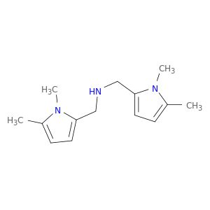 Bis[(1,5-dimethyl-1H-pyrrol-2-yl)methyl]amine