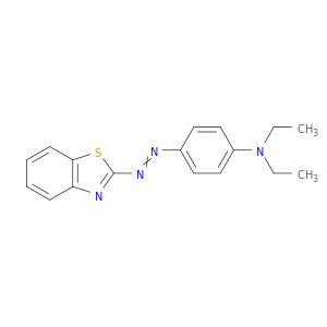 Benzenamine, 4-(2-benzothiazolylazo)-N,N-diethyl-