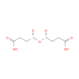 Propanoic acid, 3,3'-(1,3-dioxo-1,3-disiloxanediyl)bis-