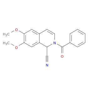 2-benzoyl-6,7-dimethoxy-1H-isoquinoline-1-carbonitrile
