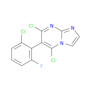 Imidazo[1,2-a]pyrimidine, 5,7-dichloro-6-(2-chloro-6-fluorophenyl)-