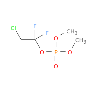 Phosphoric acid, 2-chloro-1,1-difluoroethyl dimethyl ester