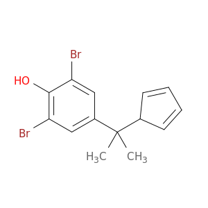 Phenol, 2,6-dibromo-4-[1-(2,4-cyclopentadien-1-yl)-1-methylethyl]-