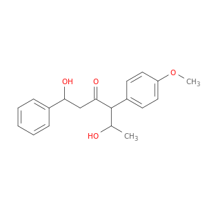 3-Hexanone, 1,5-dihydroxy-4-(4-methoxyphenyl)-1-phenyl-