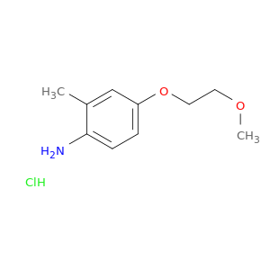 4-(2-Methoxyethoxy)-2-methylaniline Hydrochloride