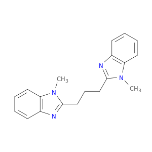 1H-Benzimidazole, 2,2'-(1,3-propanediyl)bis[1-methyl-
