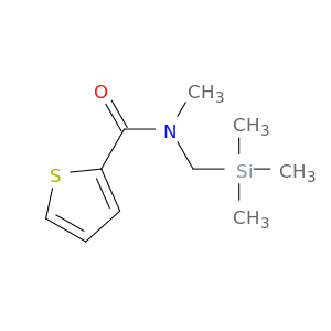 2-Thiophenecarboxamide, N-methyl-N-[(trimethylsilyl)methyl]-