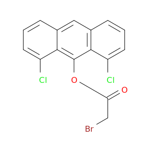 Acetic acid, bromo-, 1,8-dichloro-9-anthracenyl ester