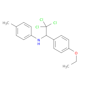4-methyl-N-[2,2,2-trichloro-1-(4-ethoxyphenyl)ethyl]aniline