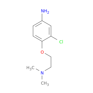 3-chloro-4-[2-(dimethylamino)ethoxy]aniline