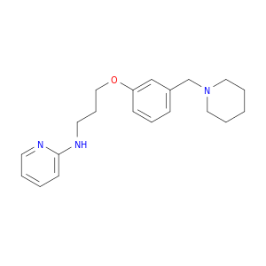 2-Pyridinamine, N-[3-[3-(1-piperidinylmethyl)phenoxy]propyl]-