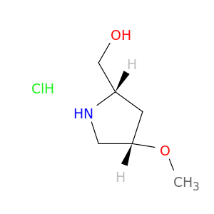 ((2S,4S)-4-Methoxypyrrolidin-2-yl)methanol hydrochloride