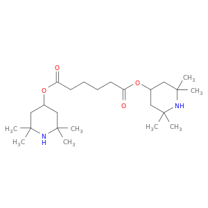 Hexanedioic acid, bis(2,2,6,6-tetramethyl-4-piperidinyl) ester