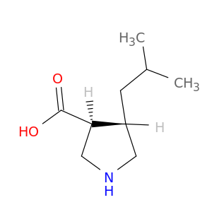 (3s,4s)-4-(2-甲基丙基)-3-吡咯烷羧酸