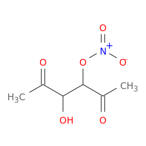 2,5-Hexanedione, 3-hydroxy-4-(nitrooxy)-