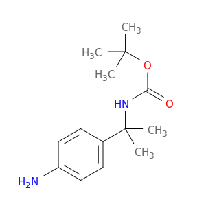 [1-(4-氨基-苯基)-1-甲基-乙基]-氨基甲酸叔丁酯