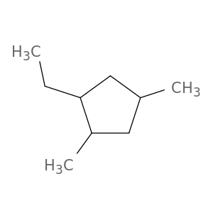 Cyclopentane, 1-ethyl-2,4-dimethyl-
