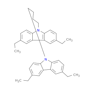 9H-Carbazole, 9,9'-(1,4-butanediyl)bis[3,6-diethyl-