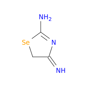 2-Selenazolamine, 4,5-dihydro-4-imino-
