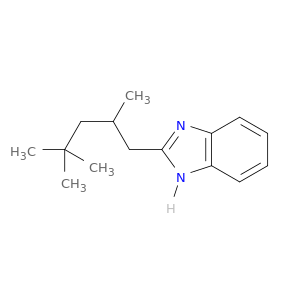 1H-Benzimidazole, 2-(2,4,4-trimethylpentyl)-