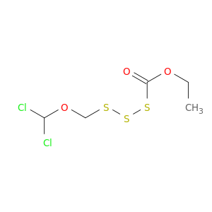 Trisulfide, dichloromethoxymethyl ethoxycarbonyl