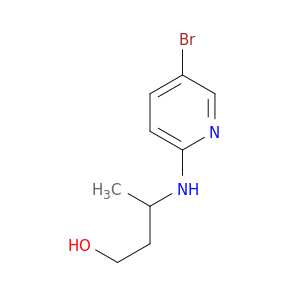 3-[(5-Bromopyridin-2-yl)amino]butan-1-ol