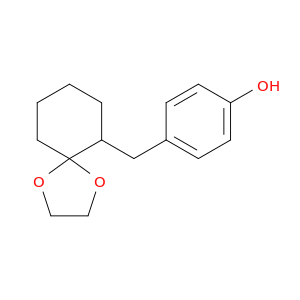 Phenol, 4-(1,4-dioxaspiro[4.5]dec-6-ylmethyl)-