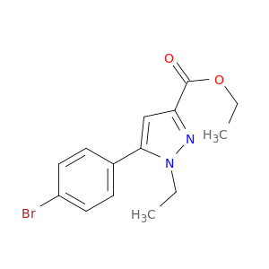 Ethyl 5-(4-bromophenyl)-1-ethyl-1H-pyrazole-3-carboxylate