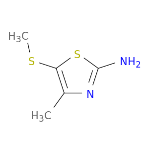 4-methyl-5-(methylsulfanyl)-1,3-thiazol-2-amine