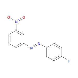 Diazene, (4-fluorophenyl)(3-nitrophenyl)-, (E)-