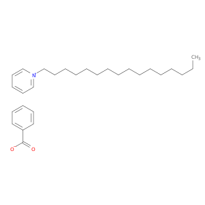 Pyridinium, 1-hexadecyl-, benzoate