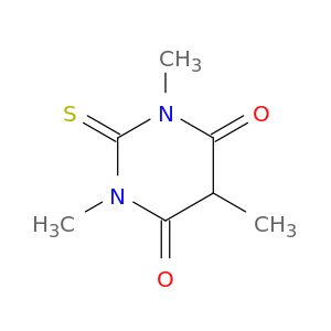 4,6(1H,5H)-Pyrimidinedione, dihydro-1,3,5-trimethyl-2-thioxo-