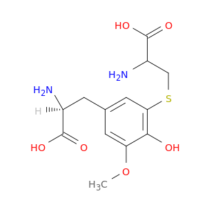 Tyrosine, 3-[(2-amino-2-carboxyethyl)thio]-5-methoxy-