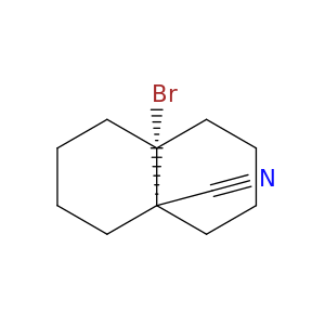 4a(2H)-Naphthalenecarbonitrile, 8a-bromooctahydro-, trans-